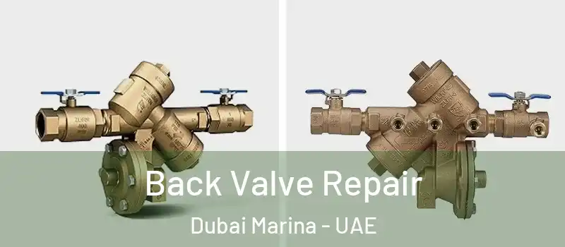  Back Valve Repair Dubai Marina - UAE