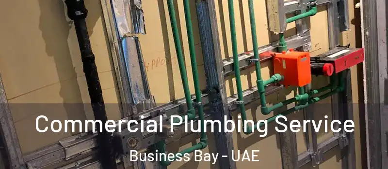  Commercial Plumbing Service Business Bay - UAE