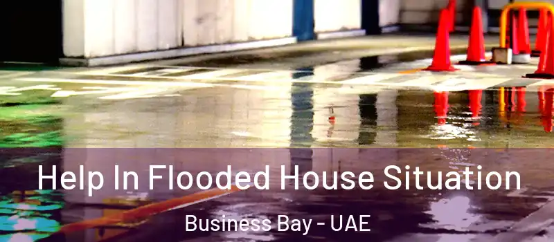  Help In Flooded House Situation Business Bay - UAE