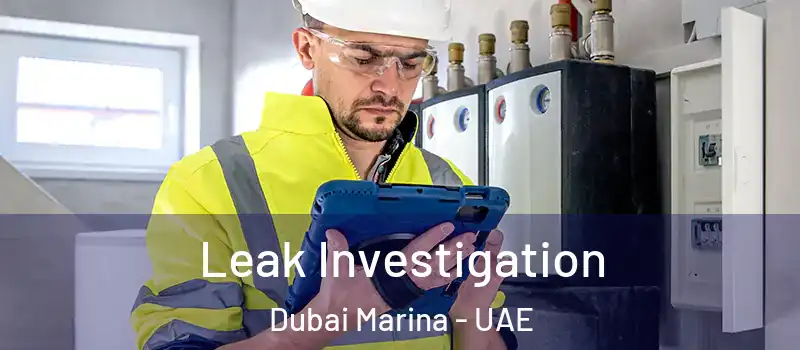  Leak Investigation Dubai Marina - UAE