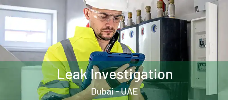  Leak Investigation Dubai - UAE