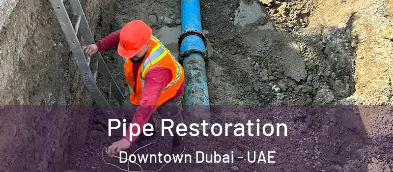  Pipe Restoration Downtown Dubai - UAE