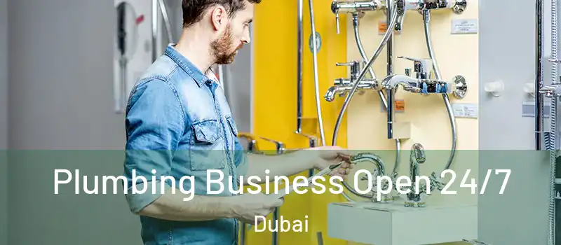 Plumbing Business Open 24/7 Dubai
