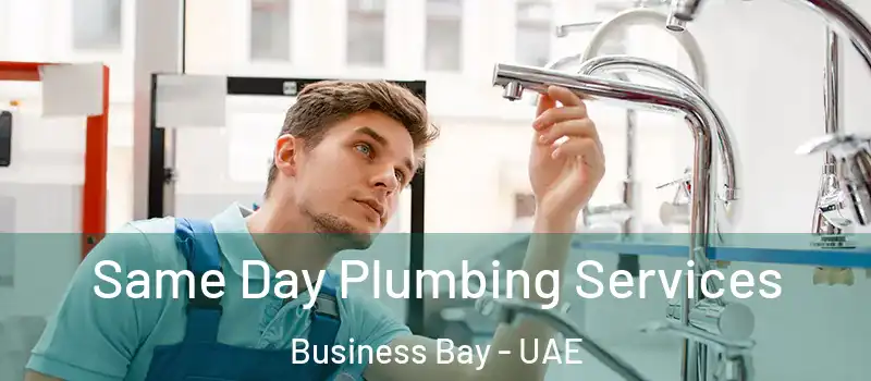 Same Day Plumbing Services Business Bay - UAE
