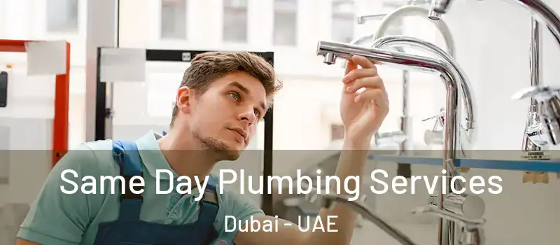  Same Day Plumbing Services Dubai - UAE