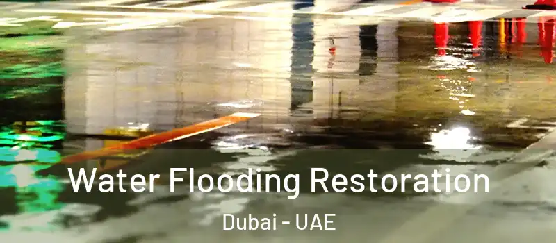  Water Flooding Restoration Dubai - UAE